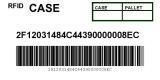 Generic DOD RFID Exterior Container Label