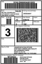 Mil-Std-129P MSL Software | Military Shipment Label | Mil-Pac